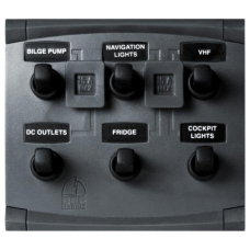 Панель на 6 перемикачів